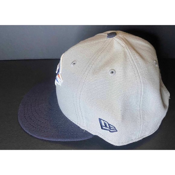 Oklahoma City Thunder OKC Mitchell & Ness Snapback Gray NBA Basketball Hat Sport - Picture 3 of 7